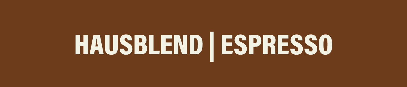 Banner Espresso Hausblend